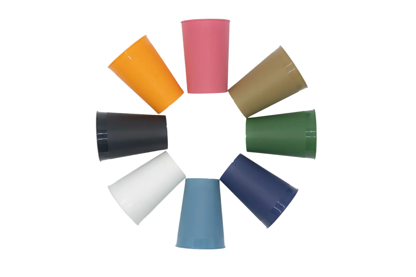 The full NOPE PHA cup range in ten colourways